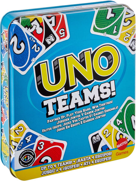 Ottosimon uno teams kaartspel in exclusieve metalen box
