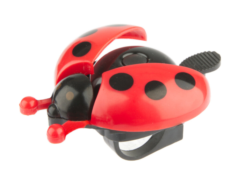 Pexkids Bicicleta Pexkids Ladybugs con alas abiertas Red Negro