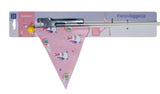 Pexkids Security Flag Pexkids Unicorn Pink with unicorn print