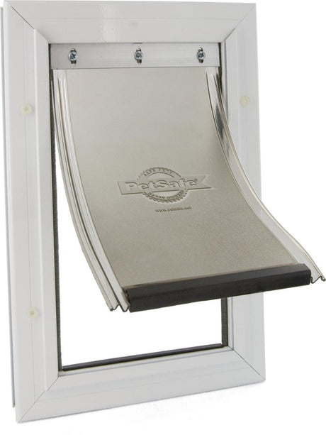 Petsafe 600 kattenluik aluminium - wit