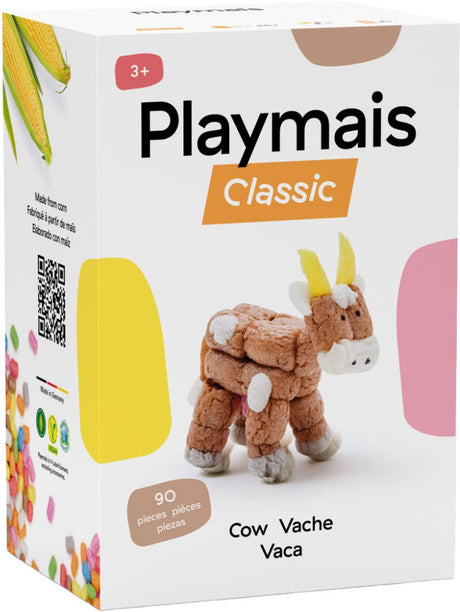 Playmais classic 3d koe - 90 stukjes