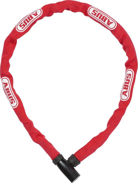 Abus fietsslot kettingslot - steel-o-chain™ 4804k - security level 4 - rood - 75 cm - geschikt voor elektrische fietsen en stadsfietsen