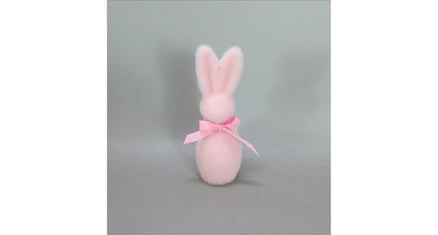 Rabbit flock 5x5x16h pink