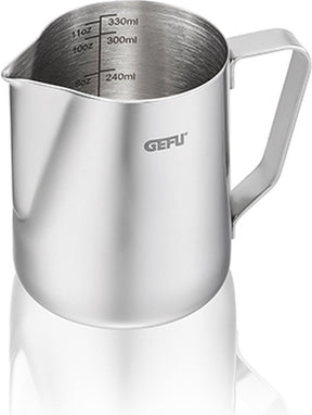 Gefu barista opschuimbeker - 350 ml - rvs melkkan voor latte art
