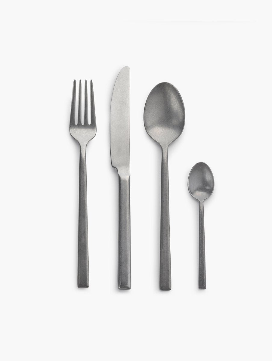 Serax - pascale naessens pure - bestekset - grijs - 24 stuks