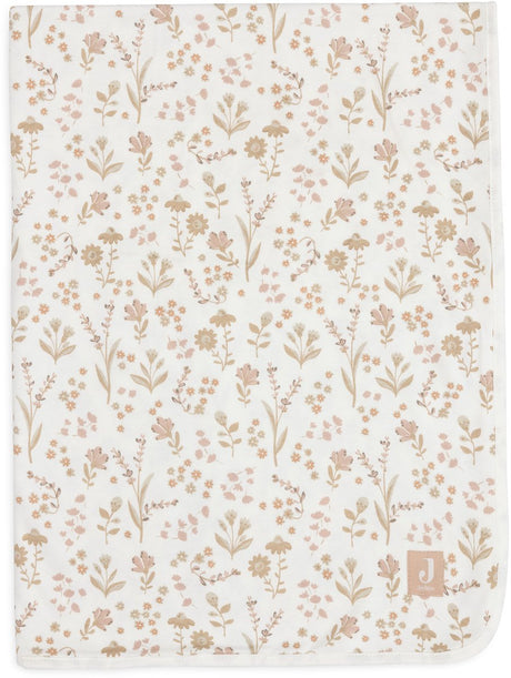 Jollein deken wieg jersey 75x100cm bloomy