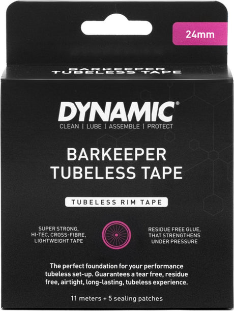 Dynamic barkeeper tubeless tape 24mm x 11mtr
