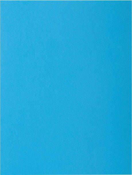 Exacompta rock''s 80 - pak van 100 inlegmappen 22x31cm voor a4 - blauw - 800019e