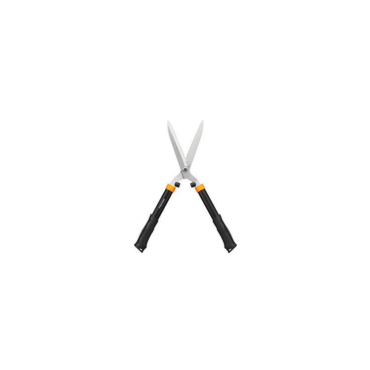 Fiskars solid™ heggenschaar handmatig - bladen van gehard staal - voor heggen en struiken - 55,5 cm - hs21