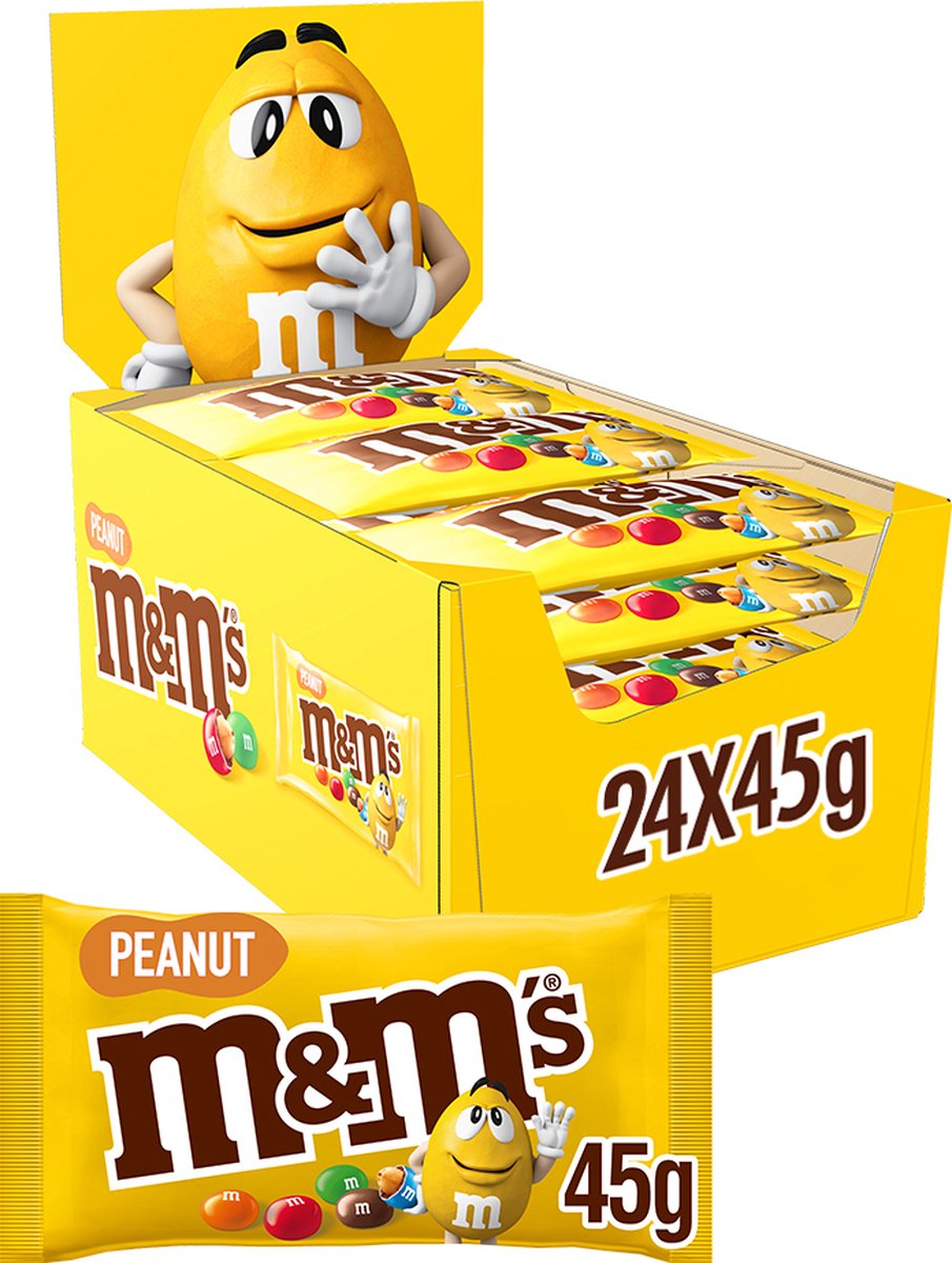 M m's m m’s pinda single (24x 45gr)
