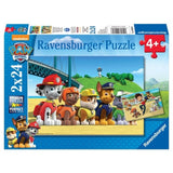 Ravensburger paw patrol dappere honden puzzel 2x24 stukjes