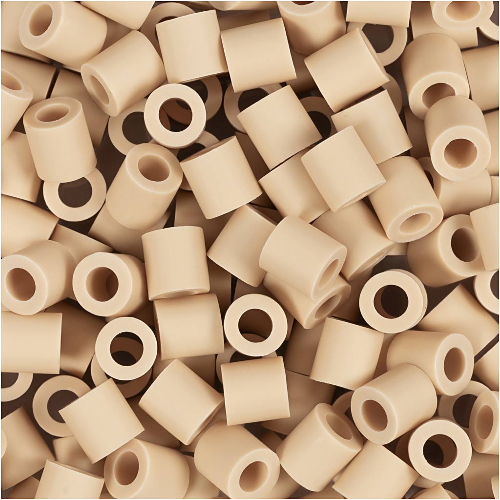 Creativ company http: www.cchobby.nl biobeads-van-nabbi-afm-5x5-mm-gatgrootte-2-5-mm-medium-creme-1000-stuk-1-doos