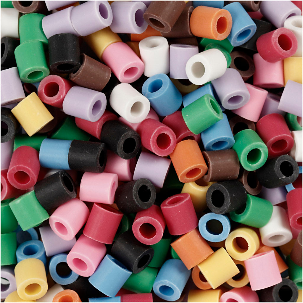 Creativ company http: www.cchobby.nl biobeads-van-nabbi-afm-5x5-mm-gatgrootte-2-5-mm-medium-diverse-kleuren-3000-stuk-1-doos