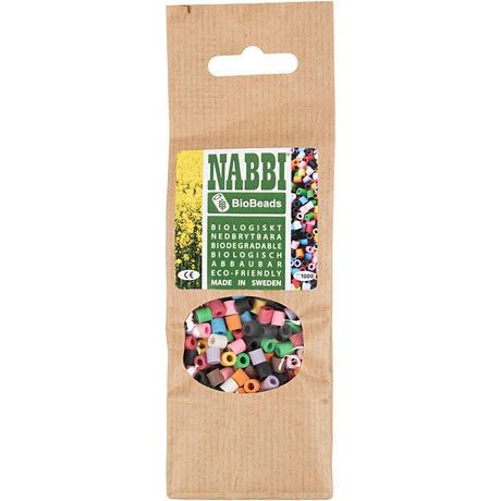 Creativ company http: www.cchobby.nl biobeads-van-nabbi-afm-5x5-mm-gatgrootte-2-5-mm-medium-diverse-kleuren-1000-stuk-1-doos