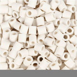 Creativ company http: www.cchobby.nl biobeads-van-nabbi-afm-5x5-mm-gatgrootte-2-5-mm-medium-wit-1000-stuk-1-doos