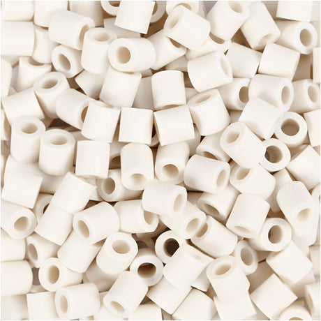 Creativ company nabbi biobeads 5x5mm wit - 3000st.