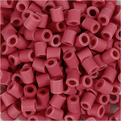 Creativ company http: www.cchobby.nl biobeads-van-nabbi-afm-5x5-mm-gatgrootte-2-5-mm-medium-rood-3000-stuk-1-doos