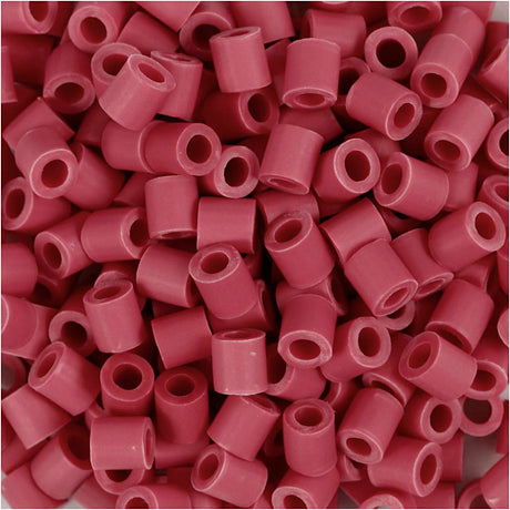 Creativ company http: www.cchobby.nl biobeads-van-nabbi-afm-5x5-mm-gatgrootte-2-5-mm-medium-rood-1000-stuk-1-doos