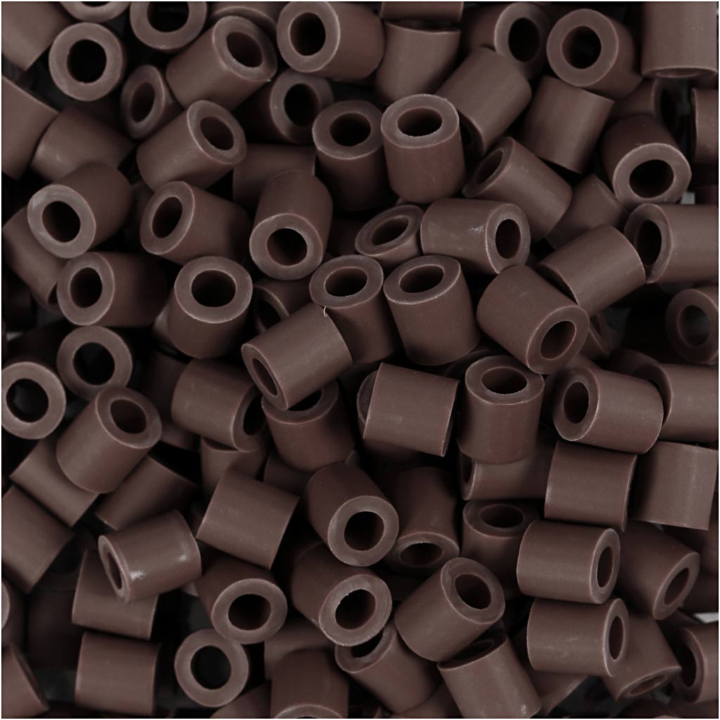 Creativ company http: www.cchobby.nl biobeads-van-nabbi-afm-5x5-mm-gatgrootte-2-5-mm-medium-bruin-1000-stuk-1-doos