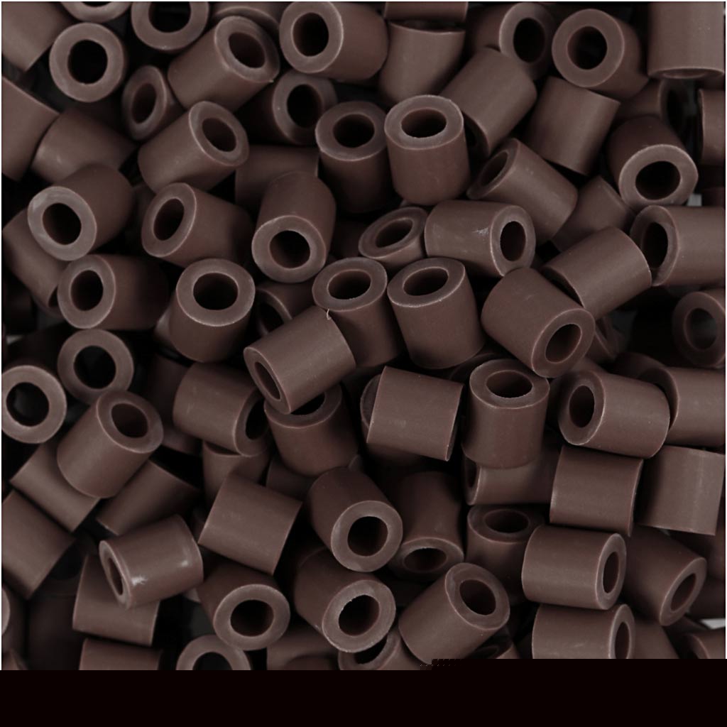 Creativ company http: www.cchobby.nl biobeads-van-nabbi-afm-5x5-mm-gatgrootte-2-5-mm-medium-bruin-1000-stuk-1-doos