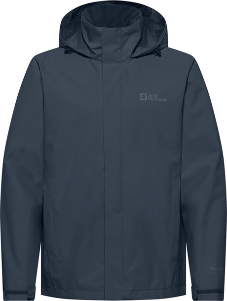 Jack wolfskin trailtime 2l jkt m heren outdoorjas - midnight sky