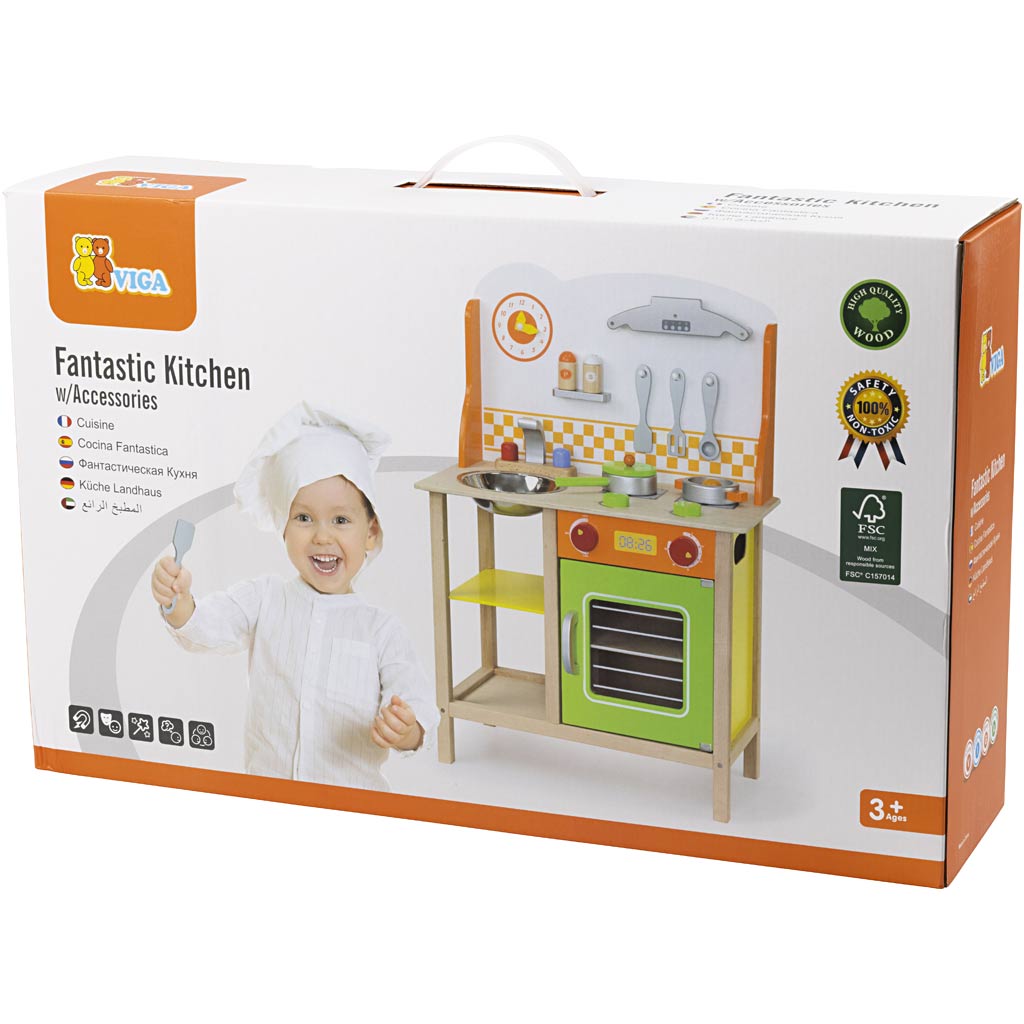 Http: www.cchobby.nl viga-houten-speelkeuken-afm-60x81x30-cm-1-stuk