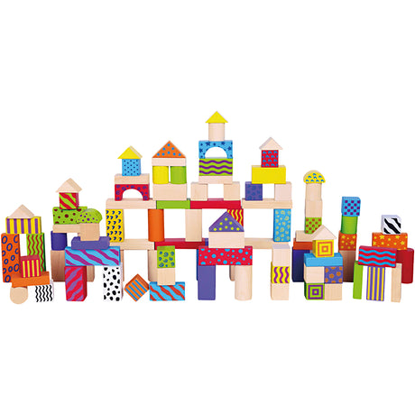 Vigatoys http: www.cchobby.nl viga-houten-blokken-met-patroon-afm-3-cm-diverse-kleuren-100-onderdelen-1-set