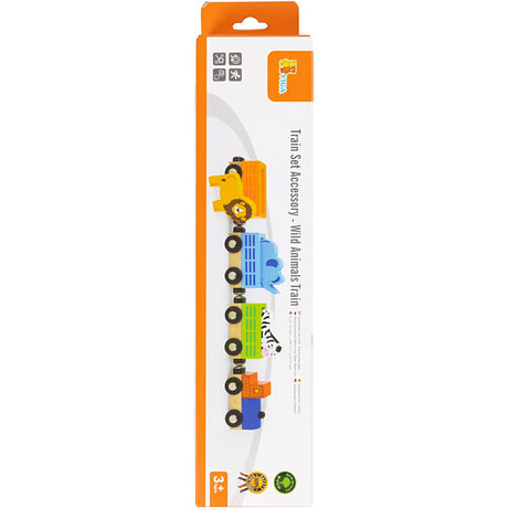 Vigatoys http: www.cchobby.nl viga-spoorwegaccessoires-trein-met-dieren-7-onderdelen-1-set