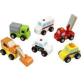 Vigatoys - mini voertuigen - set - 6 stuks