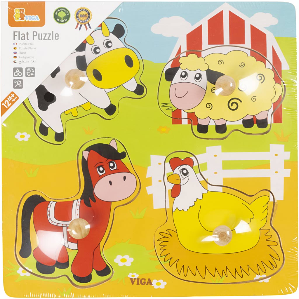 Http: www.cchobby.nl viga-houten-knoppuzzels-boerderijdieren-afm-22x22-cm-4-delen-1-stuk