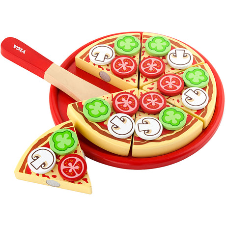 Vigatoys https: www.cchobby.nl viga-houten-speelpizza-afm-23x3-5-cm-1-stuk