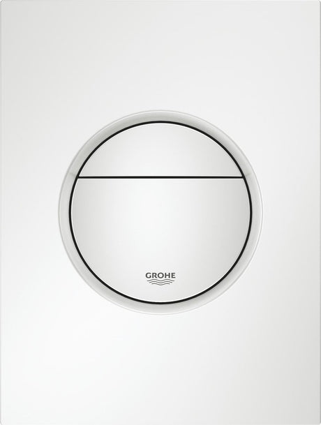 Grohe nova cosmopolitan s bedieningspaneel toilet - dual flush - wit
