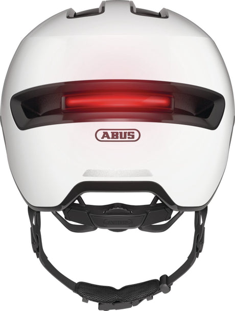 Abus hud-y - fietshelm shiny white s (48 - 54 cm)