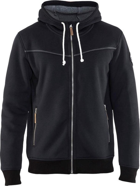 Blåkläder 4933-2514 hoodie met warme voering zwart maat m