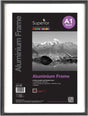 Seco fotolijst a1 - 59.4 x 84cm - zwart geborsteld aluminium - 11mm frame