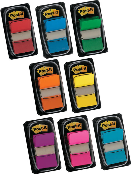 Post-it (r) index standard, green, 25.4 x 43.2 mm, 50 tabs dispenser