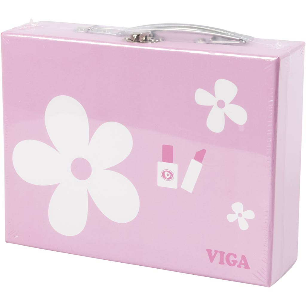 Vigatoys http: www.cchobby.nl viga-houten-schoonheidsspeelset-10-onderdelen-1-set