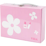 Vigatoys http: www.cchobby.nl viga-houten-schoonheidsspeelset-10-onderdelen-1-set