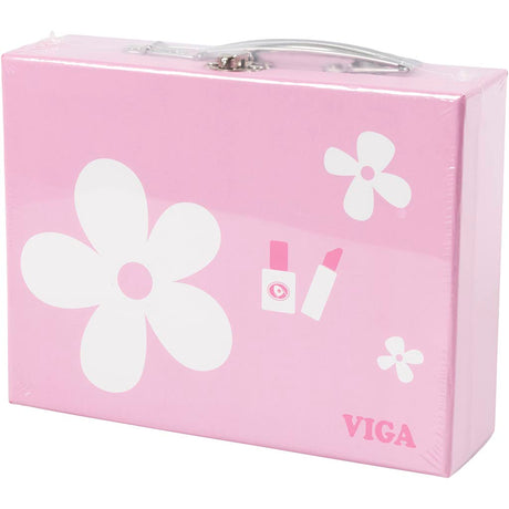 Vigatoys http: www.cchobby.nl viga-houten-schoonheidsspeelset-10-onderdelen-1-set