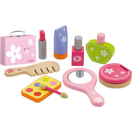 Vigatoys viga toys - 8 delige make-up koffer