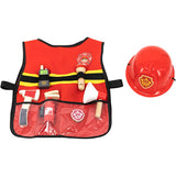 Viga toys® - brandweerman rollenspel set