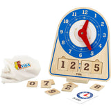 Vigatoys http: www.cchobby.nl viga-leerklok-h-28-cm-l-26-cm-b-13-1-stuk
