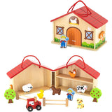 Vigatoys http: www.cchobby.nl viga-boerderijset-h-13-cm-l-23-cm-b-17-cm-1-stuk