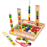 Vigatoys http: www.cchobby.nl viga-kralenspel-h-4-cm-l-33-cm-b-33-cm-94-onderdelen-1-doos