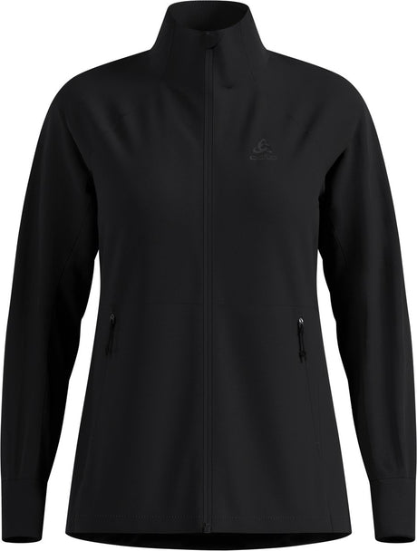 Odlo essential warm jacket dames - zwart - maat l