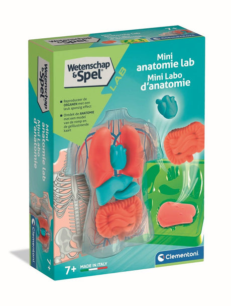 Clementoni - squishy anatomie - educatief speelgoed voor kinderen - stem speelgoed - vanaf 7 jaar