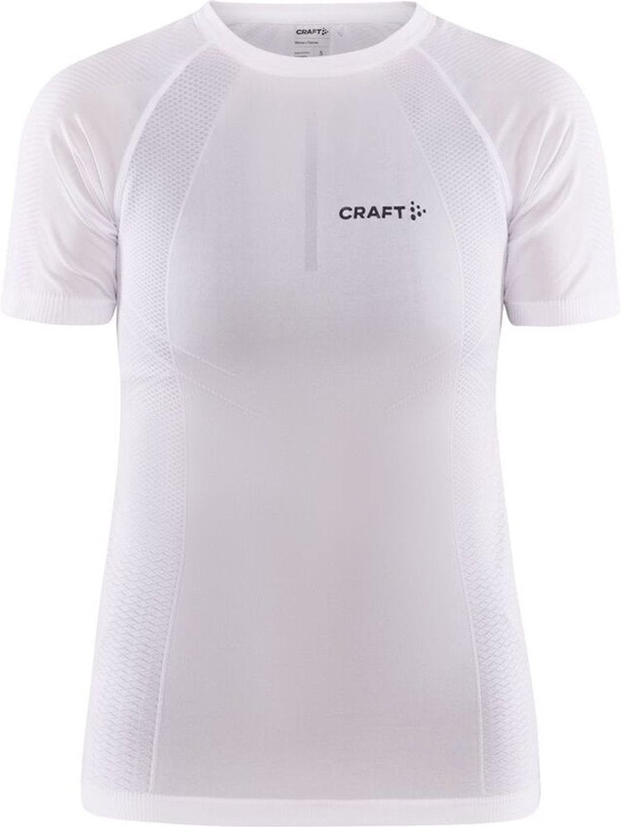 Craft active cool intensity ss w dames thermoshirt - wit