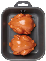 Ecoffier ecoiffier speelgoed dienblad 100% chef met vlees of vis - rollenspel.