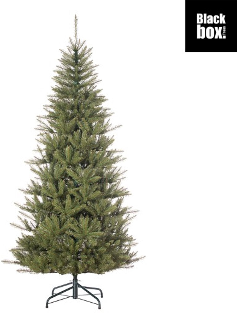 Black box trees malden kunstkerstboom - kunst kerstboom h155 x d86cm - groen
