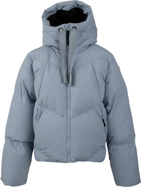 Brunotti shelka dames jas | zilverblauw